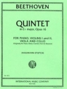 Quintet EbMaj op.16 for 2 violins, viola and cello