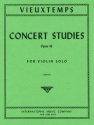 Vieuxtemps, Six concert studies op.16 for violin solo