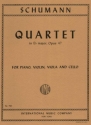 Quartet Eb maj for violin, viola, cello and piano