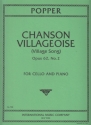 Popper, Village Song op.62 for 2 cellos and piano