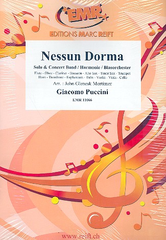 Nessun Dorma fr Soloinstrument und Blasorchester