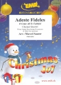 Adeste Fideles for 4 clarinets (rhythm group ad lib) score and parts