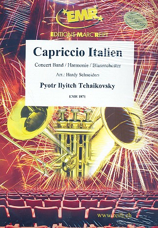 Capriccio Italien for concert band score and parts