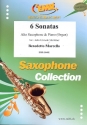 6 Sonatas for alto saxophone and piano (organ)