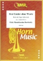 3 Lieder ohne Worte fr Horn und Orgel (Klavier)