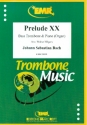 Prelude no.20 BWV865 for bass trombone and piano (organ)