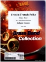 Tritsch-Tratsch-Polka for brass band score and parts