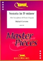 Sonata in d Minor for alto saxophone and piano (organ)