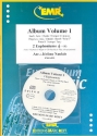 Album vol.1 (+CD) for 2 euphoniums (piano/keyboard/organ ad lib) score and parts