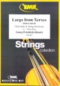 Largo from Xerxes for flute and string orchestra score and parts