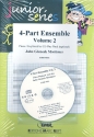 4-Part Ensemble vol.2 (+CD) for 4 parts ensemble and keyboard (or with Playback),  score and parts