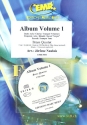 Album vol.1 (+CD) for 4 brass instruments (piano/keyboard/organ ad lib) score and parts