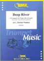 Deep River fr 4 Trompeten und Klavier (Keyboard) (Percussion ad lib) Partitur und Stimmen