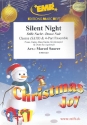 Silent Night for mixed chorus and flexible 4-part ensemble (rhythm group ad lib) score and parts (incl. 20 chorus scores)