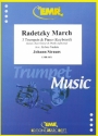 Radetzky March for 3 trumpets and piano (rhythm group ad lib) score and parts