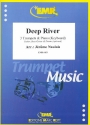 Deep River for 3 trumpets and piano (rhythm group ad lib) score and parts