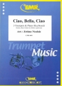 Ciao, Bella, Ciao for 3 trumpets and piano (rhythm group ad lib) score and parts