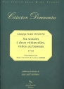 6 Sonates  2 violoncelles (violes/bassons) facsimile