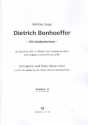 Dietrich Bonhoeffer fr Sprecher, gem Chor und Instrumente (Soli ad lib) Violine 2