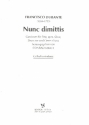 Nunc dimmitis fr gem Chor (SSATB), Streicher und Bc Violoncello/Kontrabass