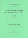 Lieder und Gesnge Band 3 fr Gesang (mittel) und Klavier