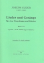 Lieder und Gesnge Band 3 fr Gesang (tief) und Klavier