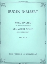 Wiegenlied op.25,2 fr Gesang und Klavier (en/dt)