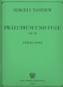 Prlude und Fuge op.29 fr Klavier