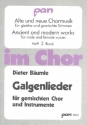 Galgenlieder fr gem Chor und Instrumente Partitur