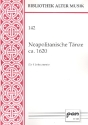 Neapolitanische Tnze ca. 1620 fr 4 Instrumente (SATB) 4 Spielpartituren