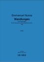 NUNES E Wandlungen - 5 Passagaglien  Partitur