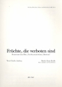 Frchte, die verboten sind: Einzelausgabe fr Gesang und Klavier