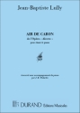 Air de Caron de l'opra 'Alceste' pour chant et piano