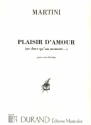 Plaisir d'amour pour voix leve et piano partition