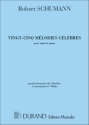 Schumann  25 Melodies Celebres Vocal and Piano