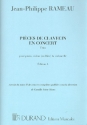 Pieces de clavecin en concert  edition A pour piano, violon (flute) et violoncelle parties