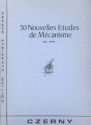 30 Etudes mecanismes op.849 pour piano