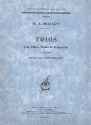 Trios vol.2 (KV542, KV548, KV564) pour piano, violon et violoncelle parties