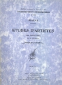 Etudes d'artistes op.36 vol.3 pour violon