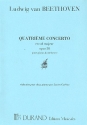 Concerto en sol majeur n.4 op58 pour piano reduction pour 2 pianos