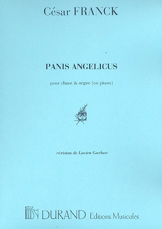 Panis Angelicus pour voix leve et orgue (piano)