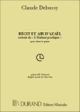 Debussy Recit Et Air Azael Vm Canto (O Voce Recit) E Pianoforte