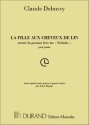 C. Debussy La Fille Aux Cheveux De Lin Piano 4 hands