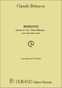 Romance (extrait no.2 de 'Deux Mlodies') pour violoncelle et piano