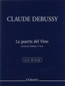 C. Debussy La Puerta Del Vino Pour Piano Pianoforte