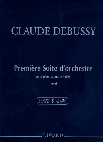 Suite no.1 pour orchestre pour piano  4 mains partition