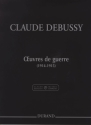 C. Debussy Oeuvres De Guerre (1914-1915) Piano