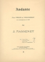 Andante pour violon et piano