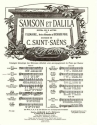 C. Saint-Saens Samson Et Dalila N 2 Fr-All Tenor-Piano Vocal and Piano