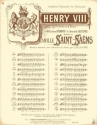 Saint-Saens  Henry Viii N 11 Cht Vocal and Piano